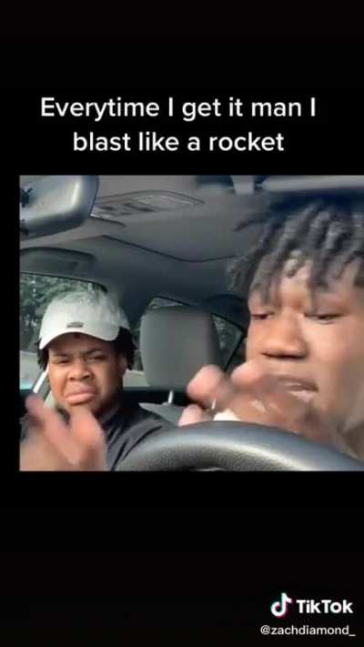 When your friend goes crazy on the beat