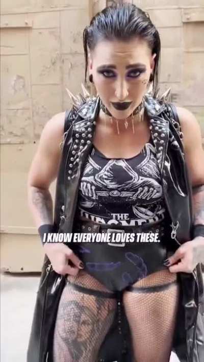 Rhea talking about her shorts