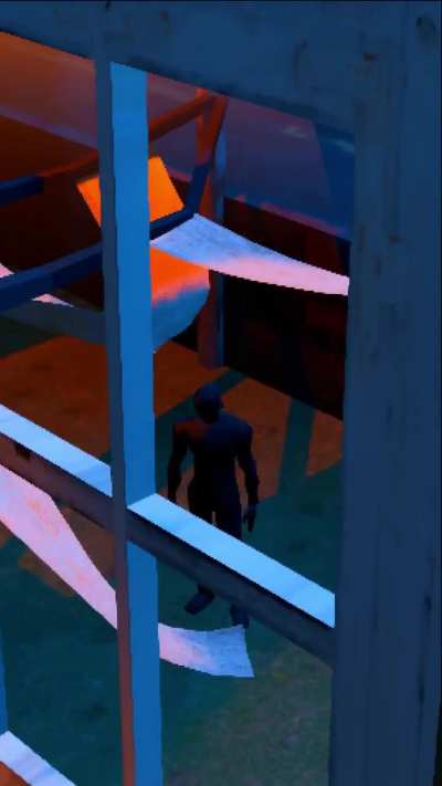 He is watching