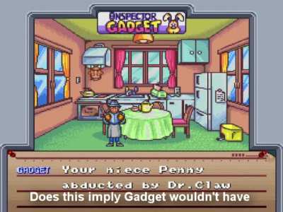 Inspector Gadget (SNES) - Angry Video Game Nerd of The Asshole-ish Variety (AVGN)
