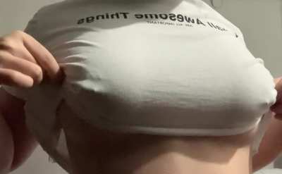 [drop] stop what you’re doing and hands on my tits