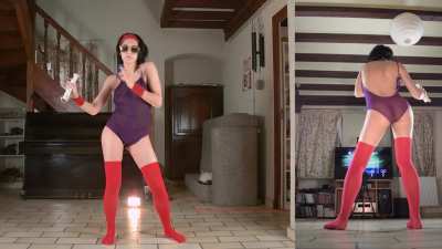 How about a little dance for you in my sheer bodysuit?