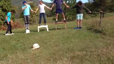 Electric fence.... What did they expect..