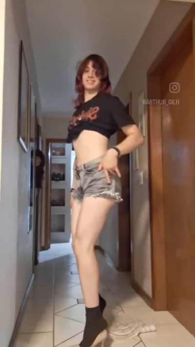 Ficou até que bonitinho com essa roupa