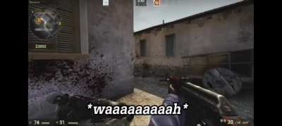 Using echolocation to locate enemies