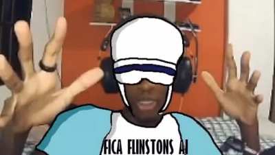 Fica flinsto ai meu camarada