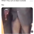 The dog actually shut up