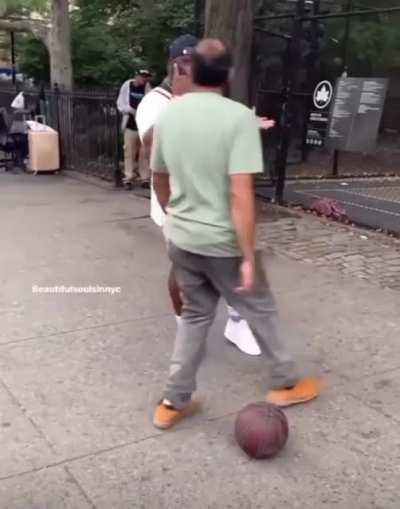 This genuine public NYC interaction