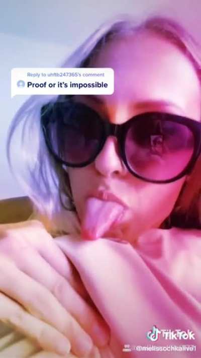 Licking nip