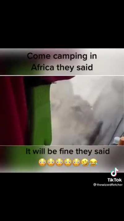 Camping in Africa