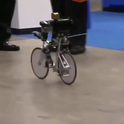 Thanks, I love this bicycle riding robot