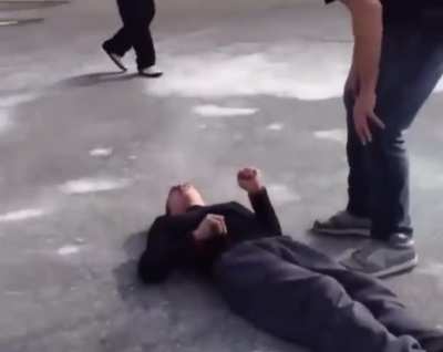 “help me up”