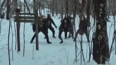 Best use of Yakety Sax. Ever.