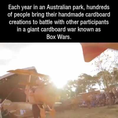 Giant box wars