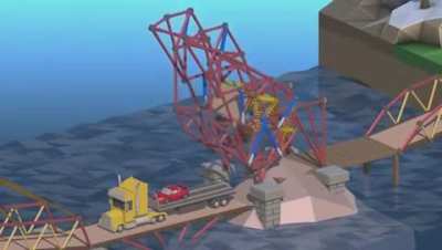 [Poly Bridge 2] Sometimes this game is so satisfying
