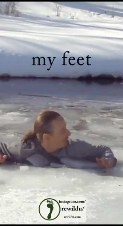 Save your life hack: Do this if you’ve fallen through thin ice