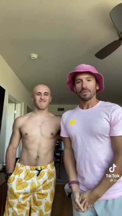 Man sees himself bald for the first time.