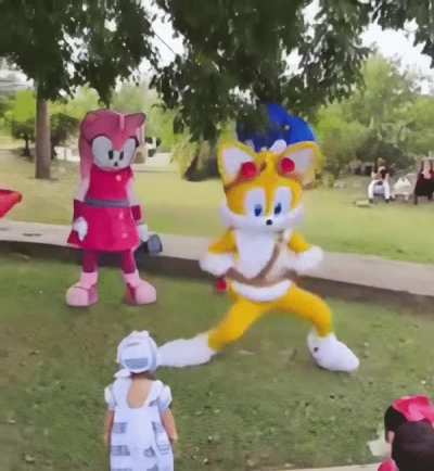 Tails is gaming