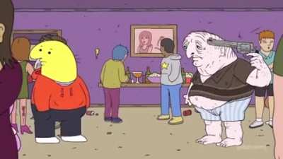 So here's the full episode of smiling friends