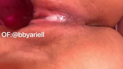How much creamier can I get?(<wbr>OF:@b<wbr>byari<wbr>ell) Dm me