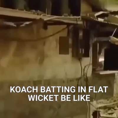 Flat pitches centuries 👎