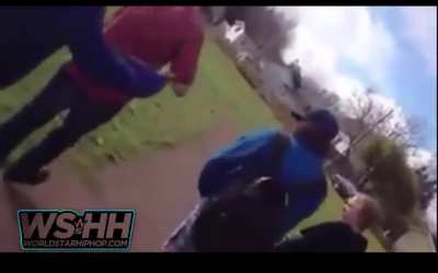 Bully Gets A Taste Of His Own Medicine Picking On A Kid That Doesn't Want To Fight