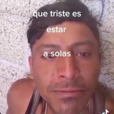 Pobre hombre 😥