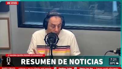 Ernesto Tenembaum horrorizado por los memes a los que Milei le da like: 