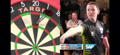Darts is a weird sport