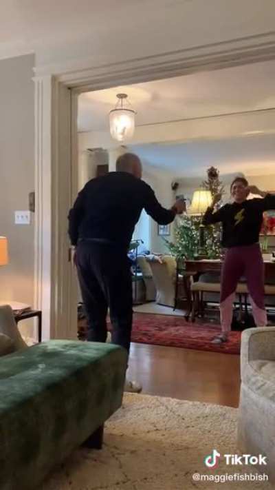 Dad the professional cameraman