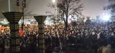 Protesters fighting back in China
