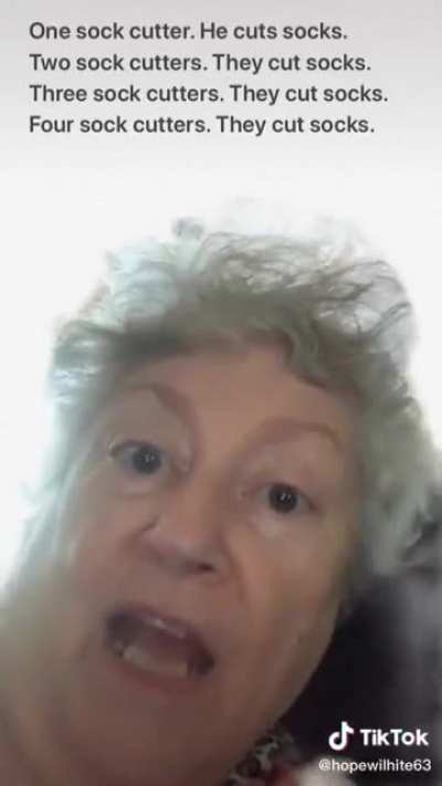 Grandma passed the vibe check✅