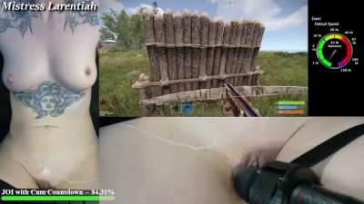 /u/Mi<wbr>stres<wbr>sLare<wbr>ntiah - Aiming while covered in cum is hard AF 🎯