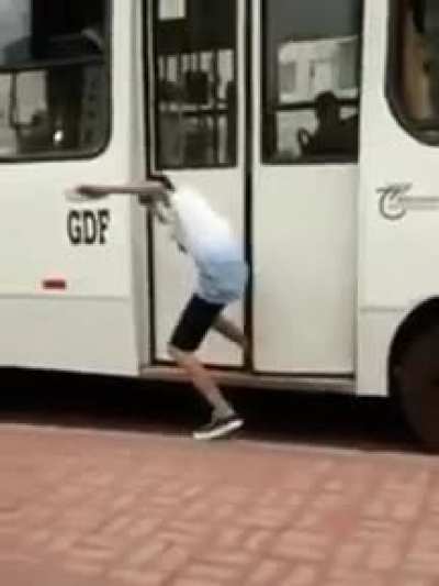 Trolling the bus driver