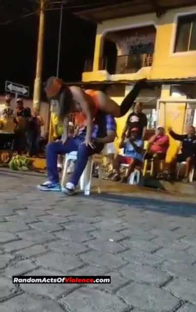WOMAN ISN’T HAPPY WITH THE STRIPPER ON HER MAN