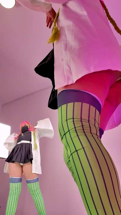 Mitsuri dancing upskirt by doujinempress