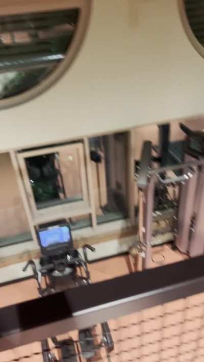 (f) Imagine just the two of us at the gym