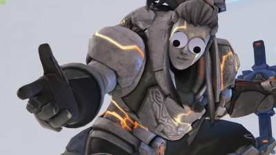 Brig with googly eyes