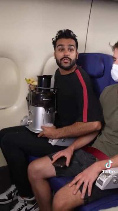 He's still drinking...