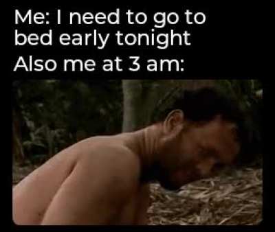 Time to sleep