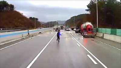 Karma Police video - Michael Bay version