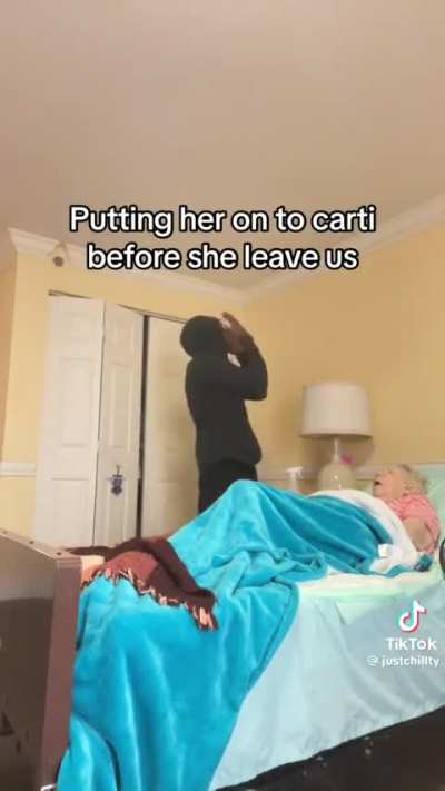 Putting granny on