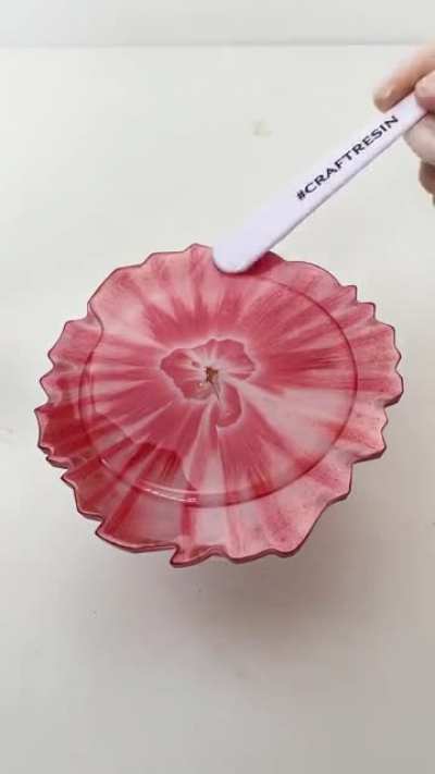 This Agate nspired Coaster made from Epoxy Resin