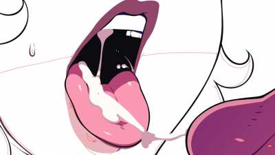 Cumshot in mouth