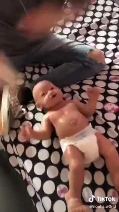 Haha baby go brrr