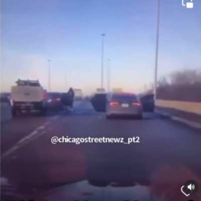 Mother and son ambushed on the Chicago expressway