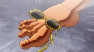 Anime rule #23: Never fight the old man