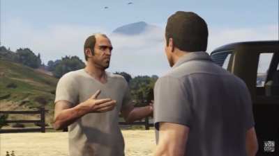 Everyone talking about the Franklin and Lamar scene, but let’s not forget this gem from the same game