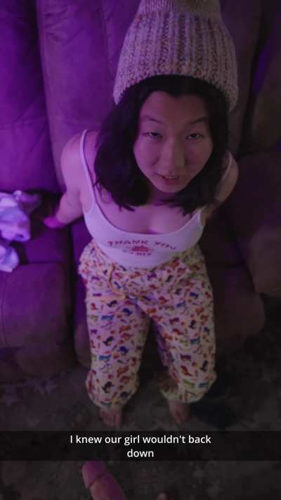 you thought your girlfriends roommates would stop fucking her after you guys starting dating