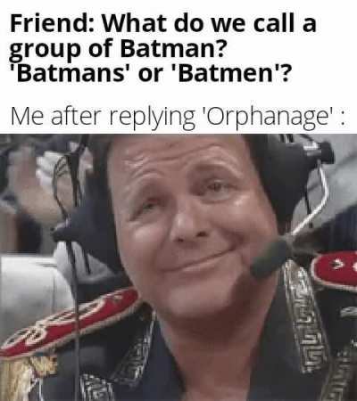 This joke hits harder than the bullet which killed his parents